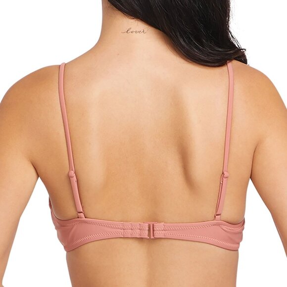 Volcom Simply Solid Scoop-Neck Bikini Top - Picture 8 of 8